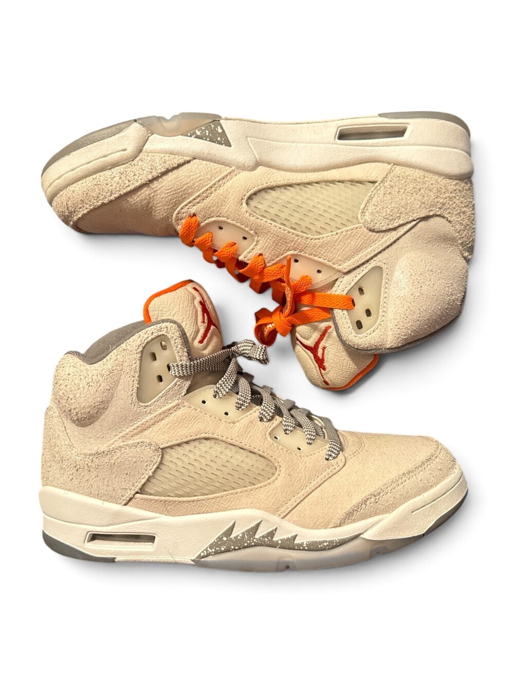 Air Jordan 5 Retro SE Craft Light Orewood Brown Tan Suede Sneakers